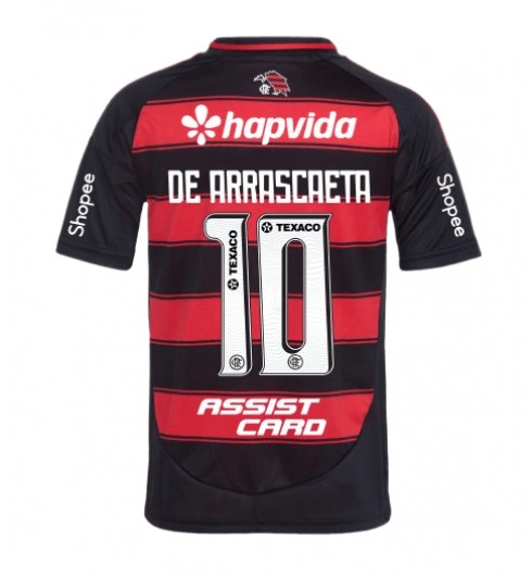 Flamengo Giorgian de Arrascaeta #10 Domácí Dres 2025-26 Krátký Rukáv Flamengo Giorgian de Arrascaeta #10 Domácí Dres 2025-26 Krátký Rukáv